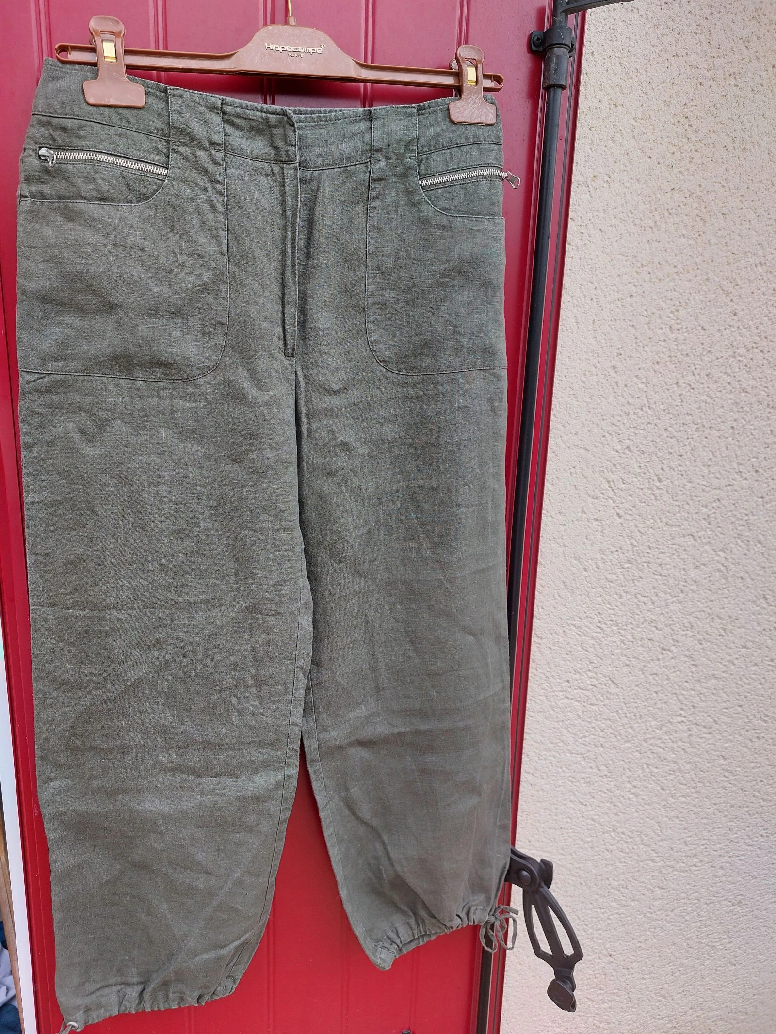 Pantalon en lin taille 38
